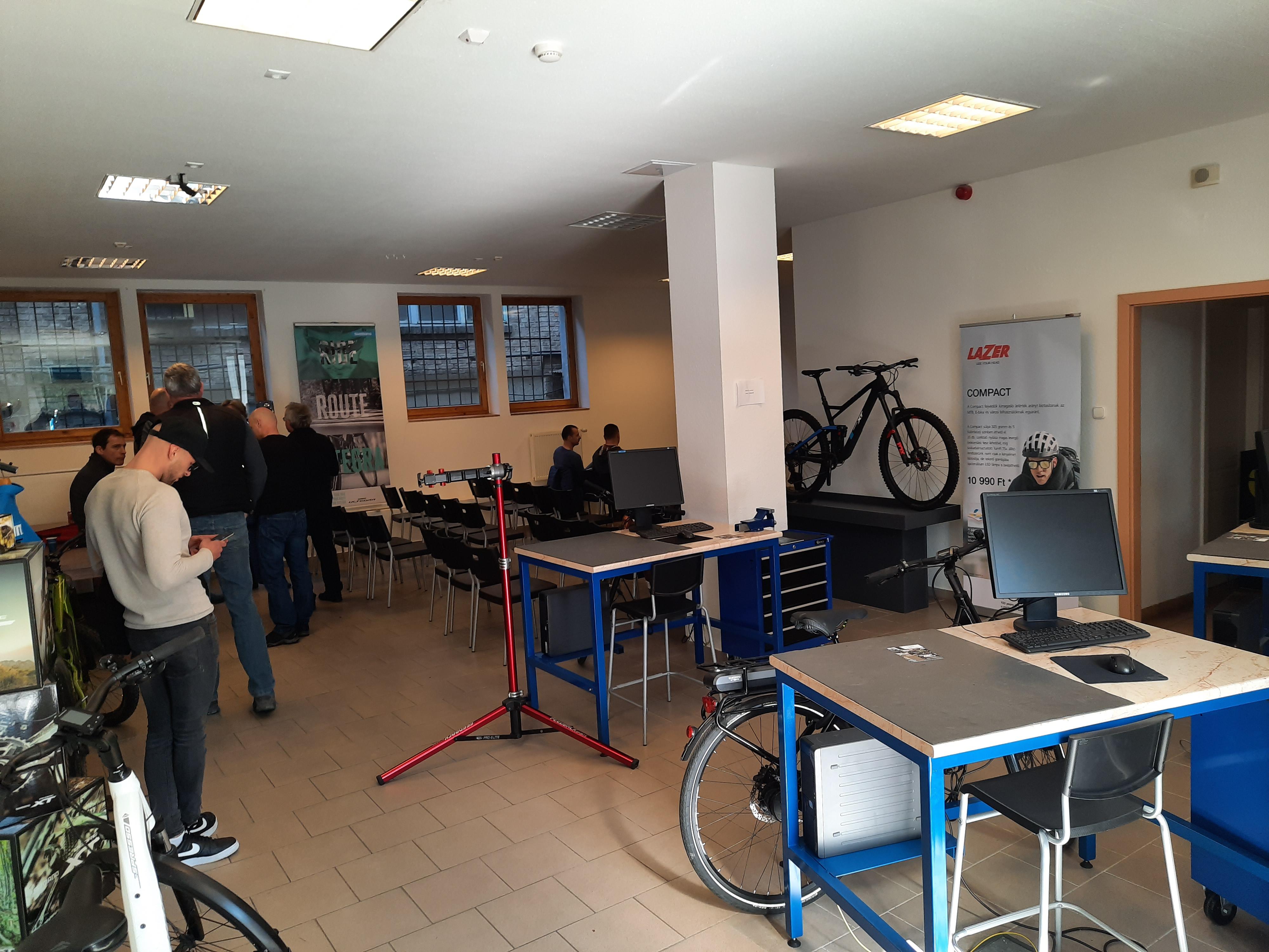 Shimano STEPS műszaki képzés