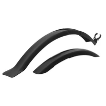 Polisport első-hátsó sárvédő szett NEVADA 26/27,5/28", csavaros, fekete