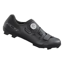 SHIMANO XC5 fekete MTB kerékpáros cipő SPD