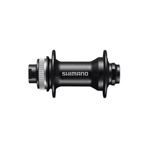 Shimano Alivio HB-MT400 MTB első kerékagy, 36H, átütőtengelyes (15x100 mm), tárcsafékes (Centerlock), fekete bontott!