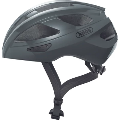 ABUS kerékpáros sport sisak Macator, In-Mold, race grey, M (52-58 cm)