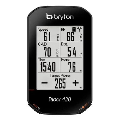 BRYTON RIDER 420T GPS Kerékpár computer szett (CAD+HRM)