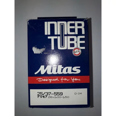 Mitas 26x1.0-1.5&quot; 33mm presta szelepes belső gumi
