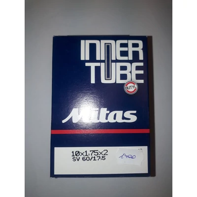 Mitas 10x1.75&quot; 90 fokos autó szelepes belső gumi