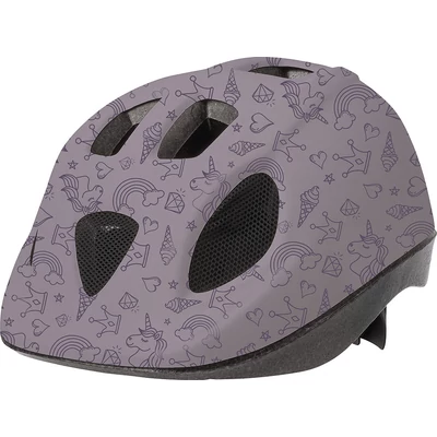 Polisport kerékpáros gyerek sisak Fantasy szürke / lila /mintás, XS (46-53 cm)