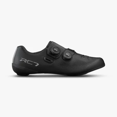 SHIMANO RC7 fekete országúti kerékpáros cipő SPDSL