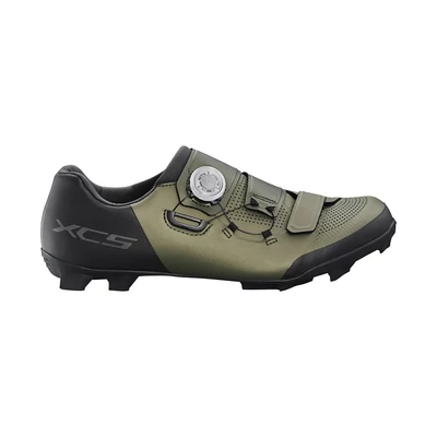 SHIMANO XC5 zöld MTB cipő 