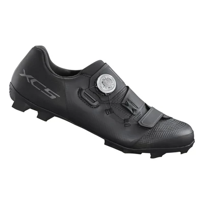 SHIMANO XC5 fekete MTB kerékpáros cipő SPD