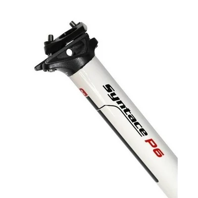 syntace p6 carbon nyeregcső 31.6x400 fehér