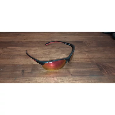 Uvex Sportstyle 114 Gray Matt/Mirror red szemüveg